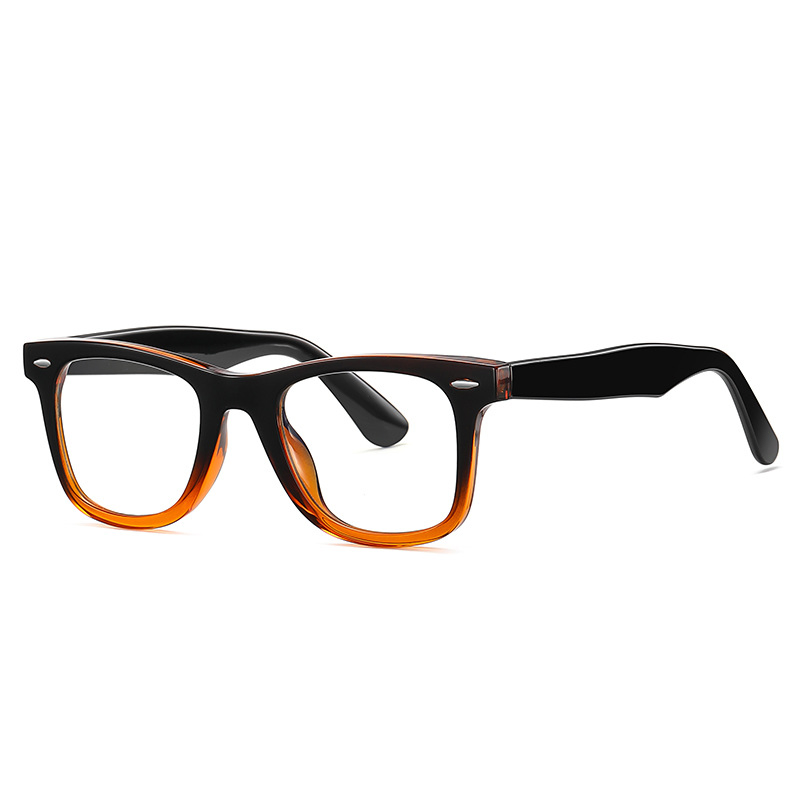 New Products Classic Retro Trend Rivets Optical Glasses Frame Anti-Blue Light Glasses Men and Women Tr90 Eyeglasses