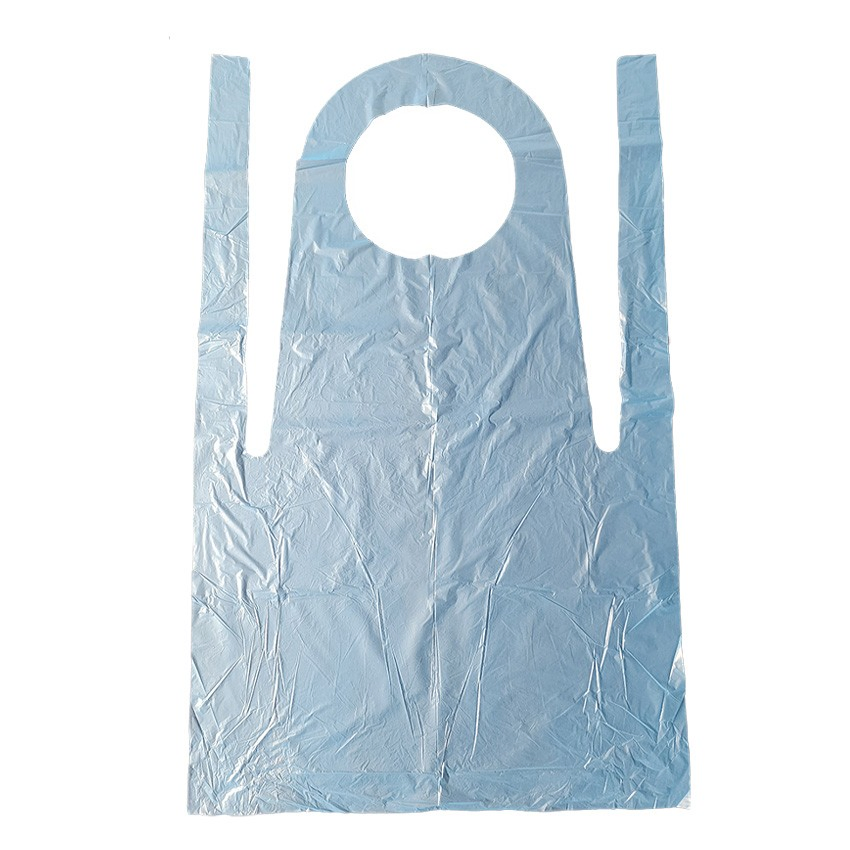 OEM Disposable LDPE/HDPE Plastic Waterproof Transparent Apron for Barbecue & Picnic