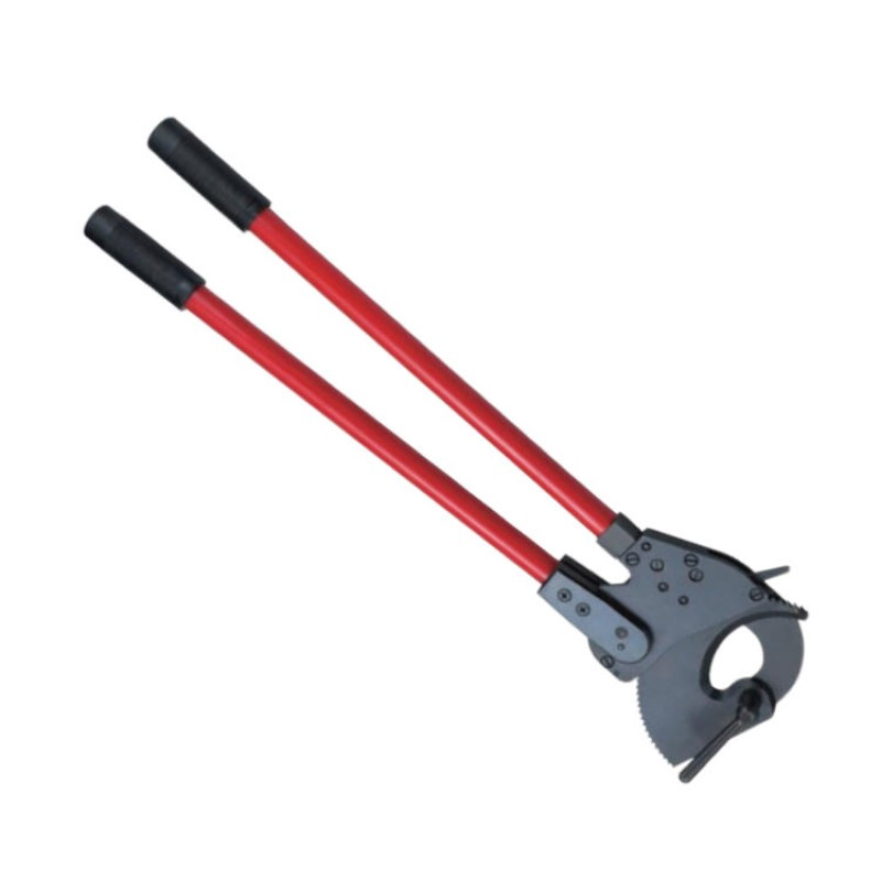 Industrial Grade Manual Cable Cutting Pliers Wire Rope Aluminum Ratchet Cutter