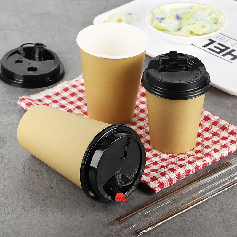 Paper Cups 10oz 12oz 16oz Disposable Coffee Paper Cups