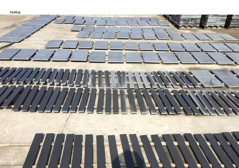 Black Lava Basalt Stone with Pores/Holes Polished/Honed Cubes/Tiles Pavement Stone