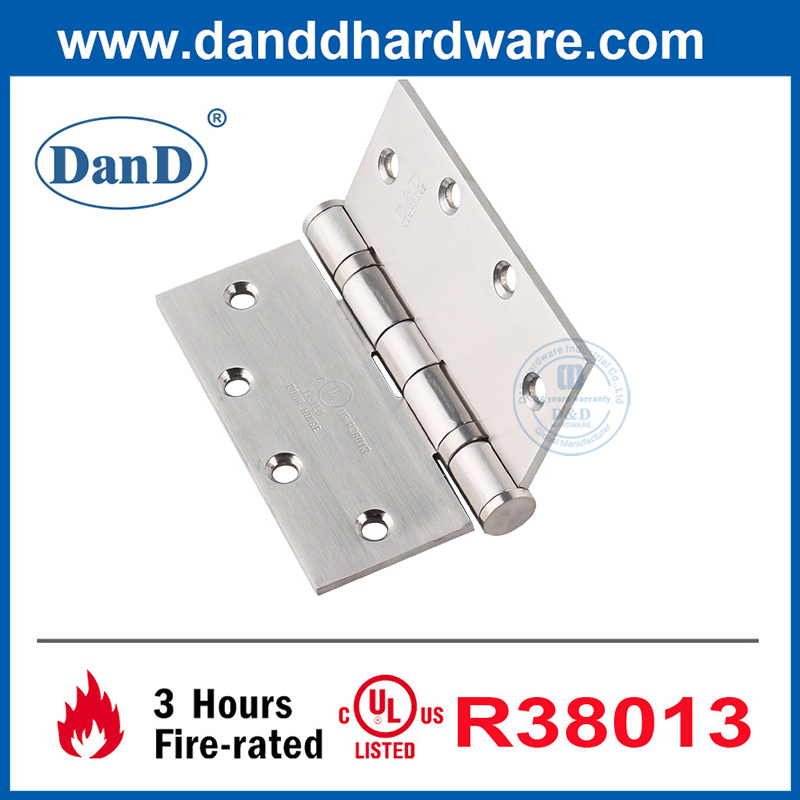 Stainless Steel 304 Hardware UL Listed Heavy Duty Fire Rated Door Hinges