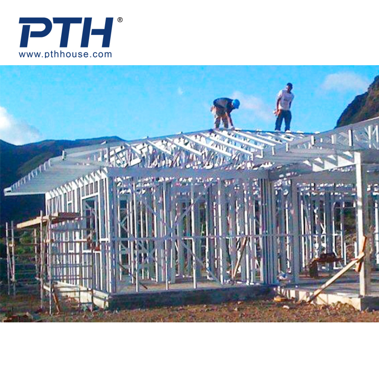 Steel Building Easy Installation Modern Modular Prefab Light Steel Villa