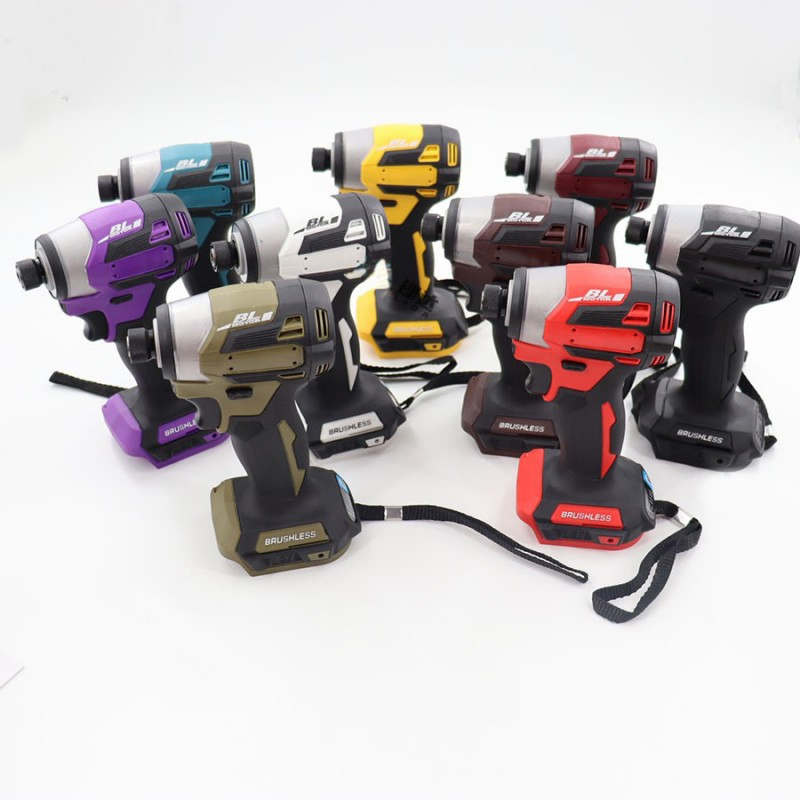 Cross-Border Brushless Electric Wrench with High Torque, Multi-Function, Automotive Repair, Scaffolding Work, Lithium Battery and Impact Drilling