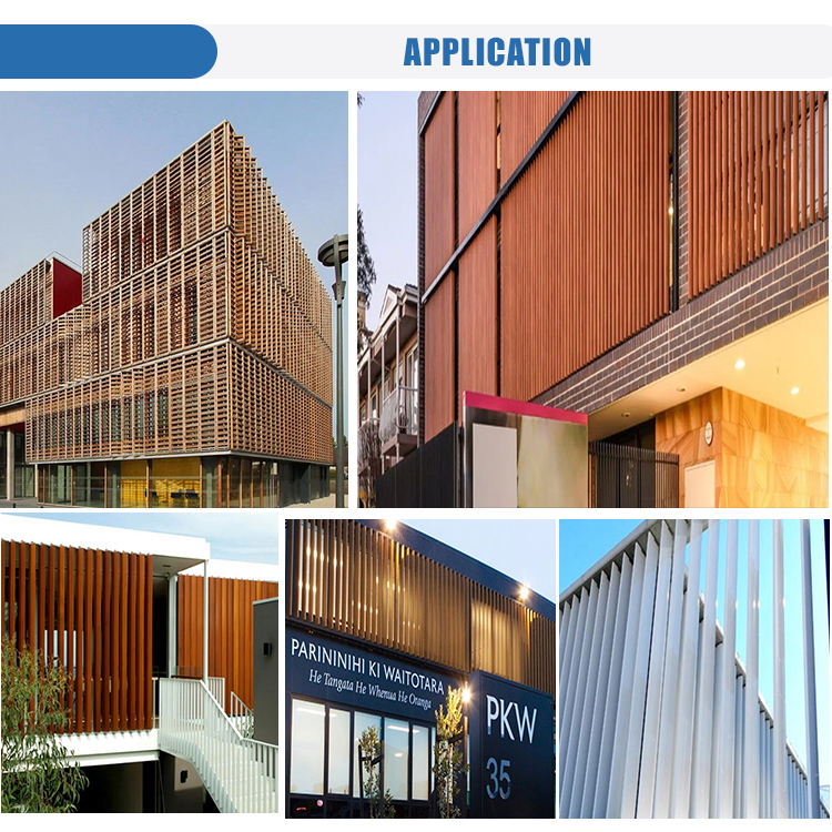 Aluminum Architectural Sunshade Wall and Door Louver for Building Facade Roof Ventilation