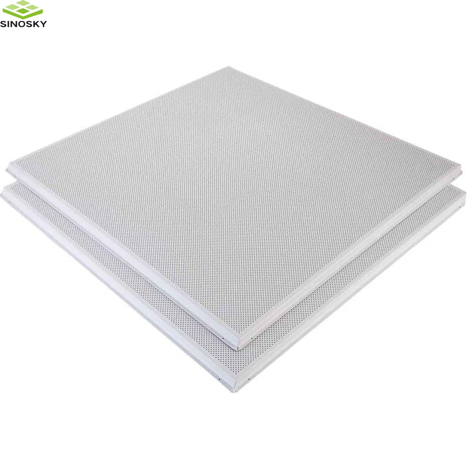 China Pop Acoustic Aluminum Metal Clip in Design Square Ceiling Tiles