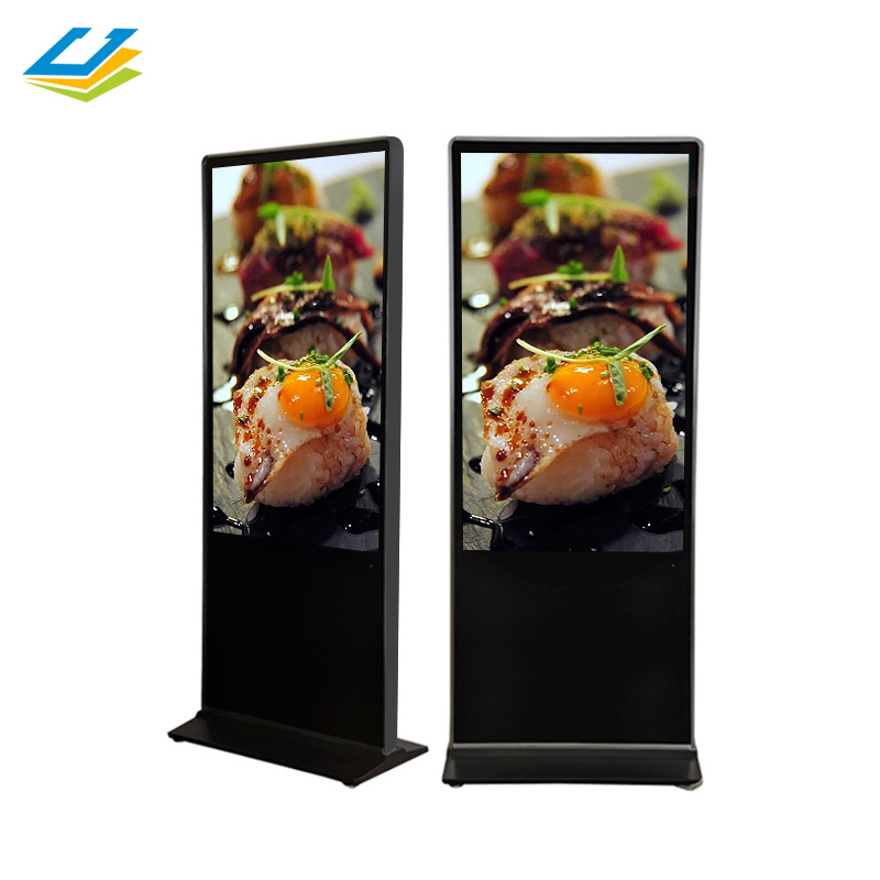 Hot Sale 43 55 65 75 Inch Android / Windows WiFi Network Floor Standing Advertising Player Digital Signage