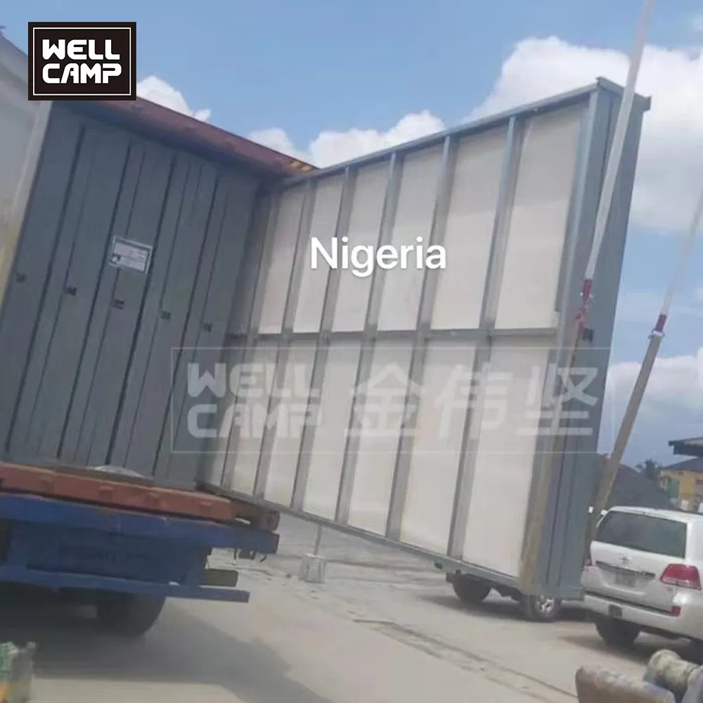 Hot Sale Caravan Collapasible Prefab Modular Space Saving Foldable Container Homes Price