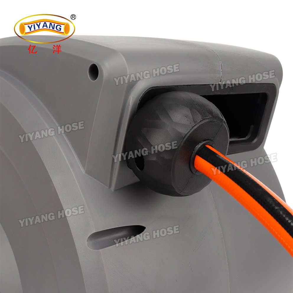 Hot Selling 10m 15m 50FT 20m 30m 100FT Water Hose Reel Automatic Retractable Hose Reel Set Watering Garden Hose Pipe Reel