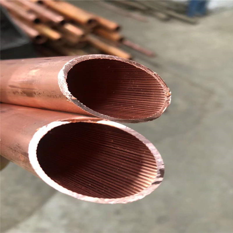 Plain Copper Tubes and Inner-Grooved Industrial Copper Tube Pipe