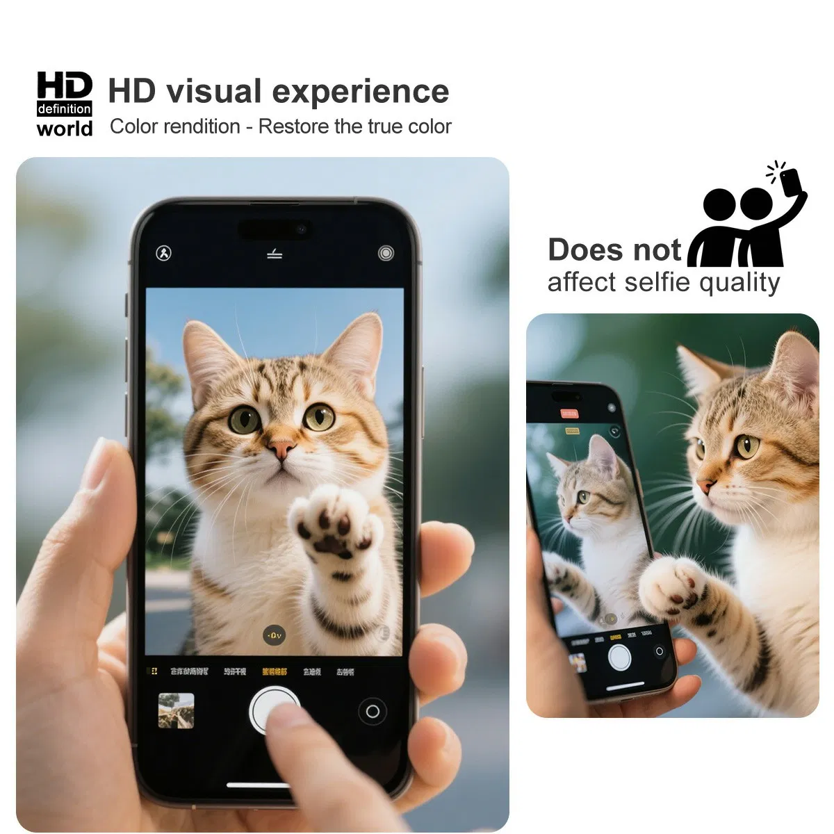 Imak Tempered Glass Full Screen Protector Full Glue Film with Dust-Free Installation Tool for iPhone 17 PRO Max