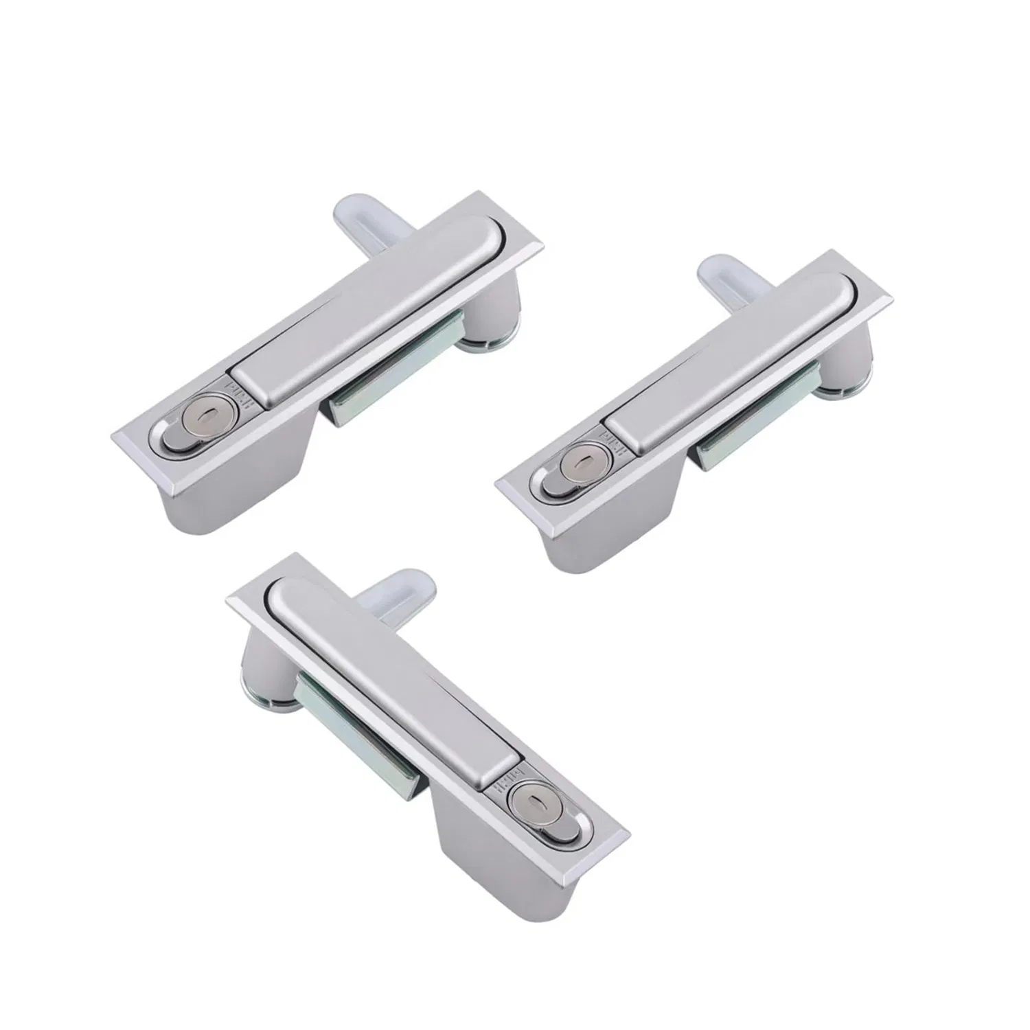 Industrial Equipment Waterproof Rotatable and Pressable Zinc Alloy Flat Lock