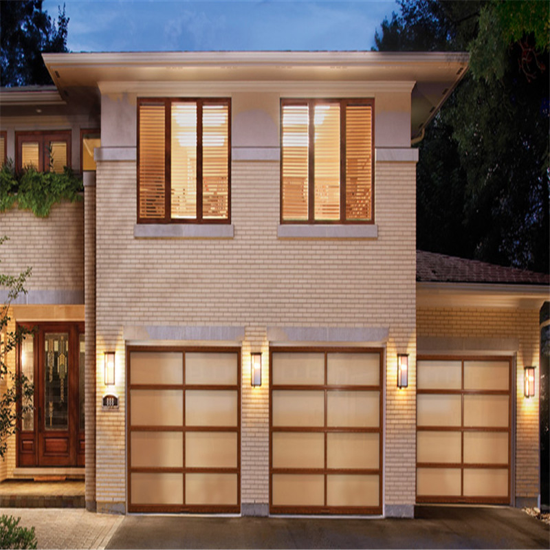 Modern Electric Overhead High Quality Aluminum Garage Door