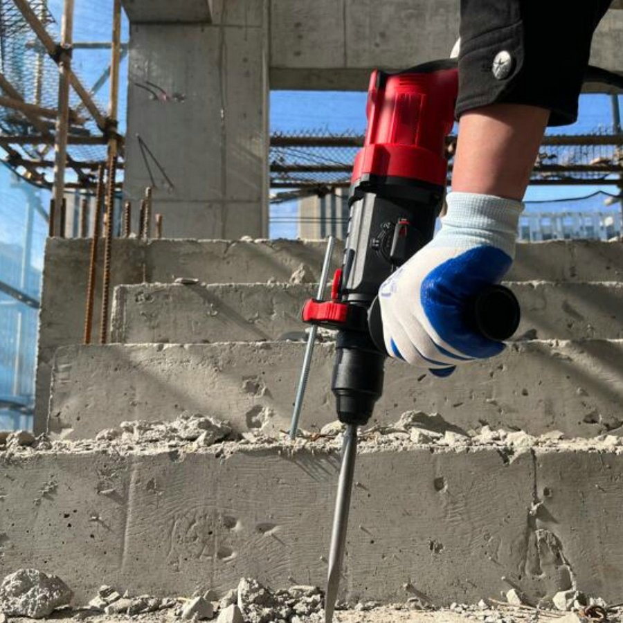 Construction Site Hammer Drill with Variable Speed