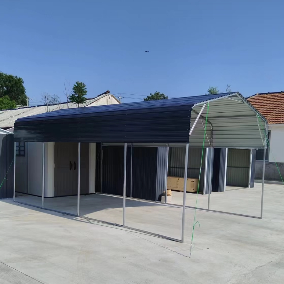 Portable American Metal Car Shelter RV Camper Ports Steel Carport 11X19feet
