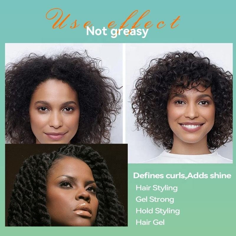 OEM/ODM Cangty Fast Drying Hair Clay Non-Flaking Curly Strong Pomade Hold Edge Control