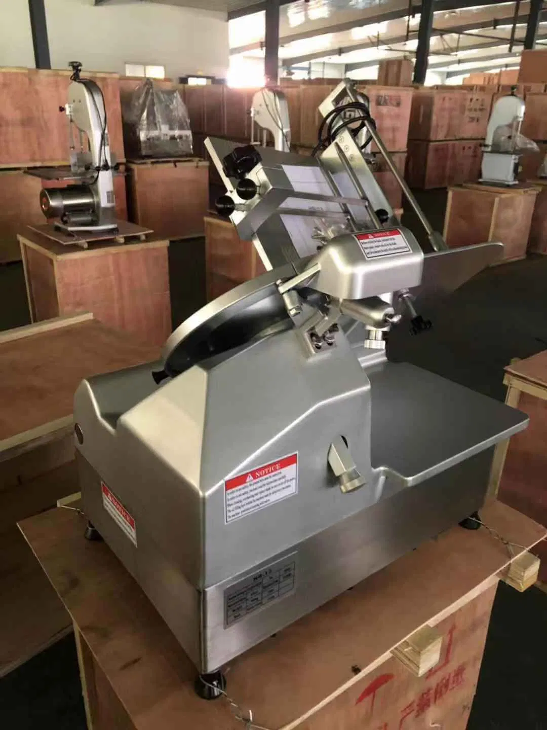 Butcher Easy Operation Frozen Beef Mutton Meat Slicer Full Automatic Fish Cutting Machine Thailand