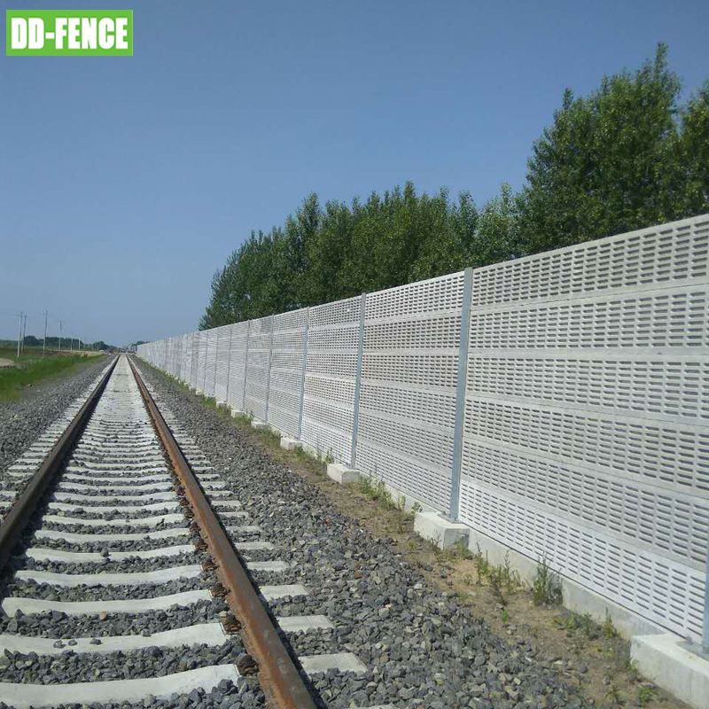 China Wholesalers Perimeter Fence Acoustic Board Motorway Acoustic Fencing