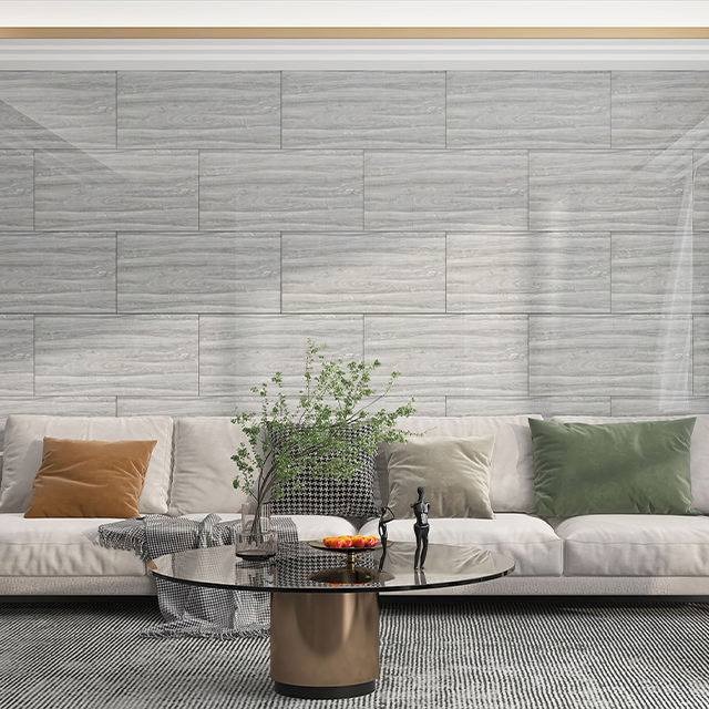 Waterproof Self-Adhesive Marble Pattern Tile Stickers for Living Room, Kitchen, Bedroom, Bathroom