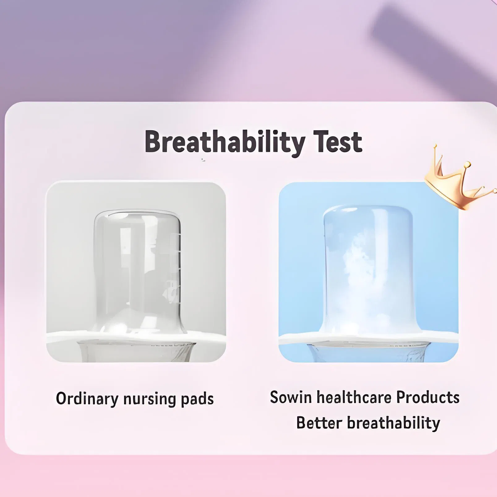 Ultra Thin Multiple Shape Maternal and Child Care Products Manufacturer OEM Logo Disposable Sanitary Milk Nursing Breast Pads