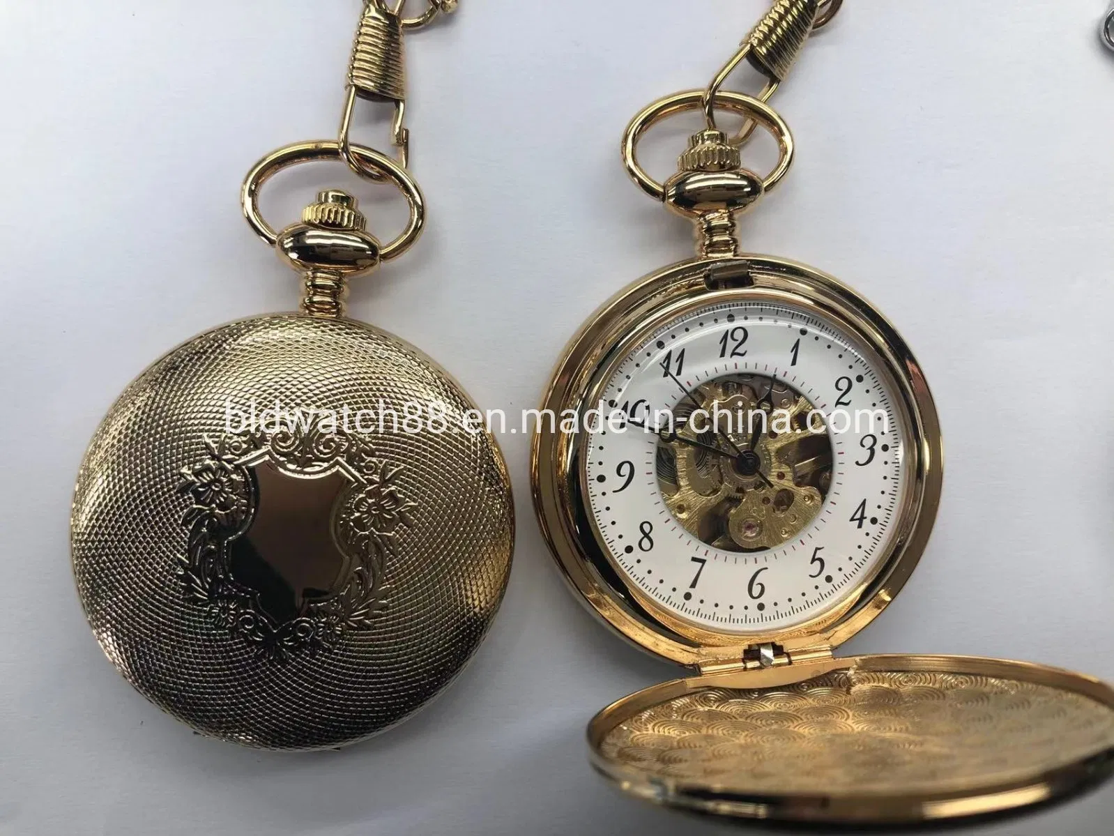 Custom Japan Movement Mens Antique Pocket Watches