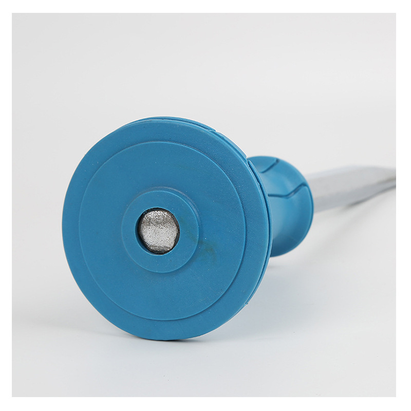 Stainless Steel High Hardness PVC Red Handle Masonry Chisel for Construction