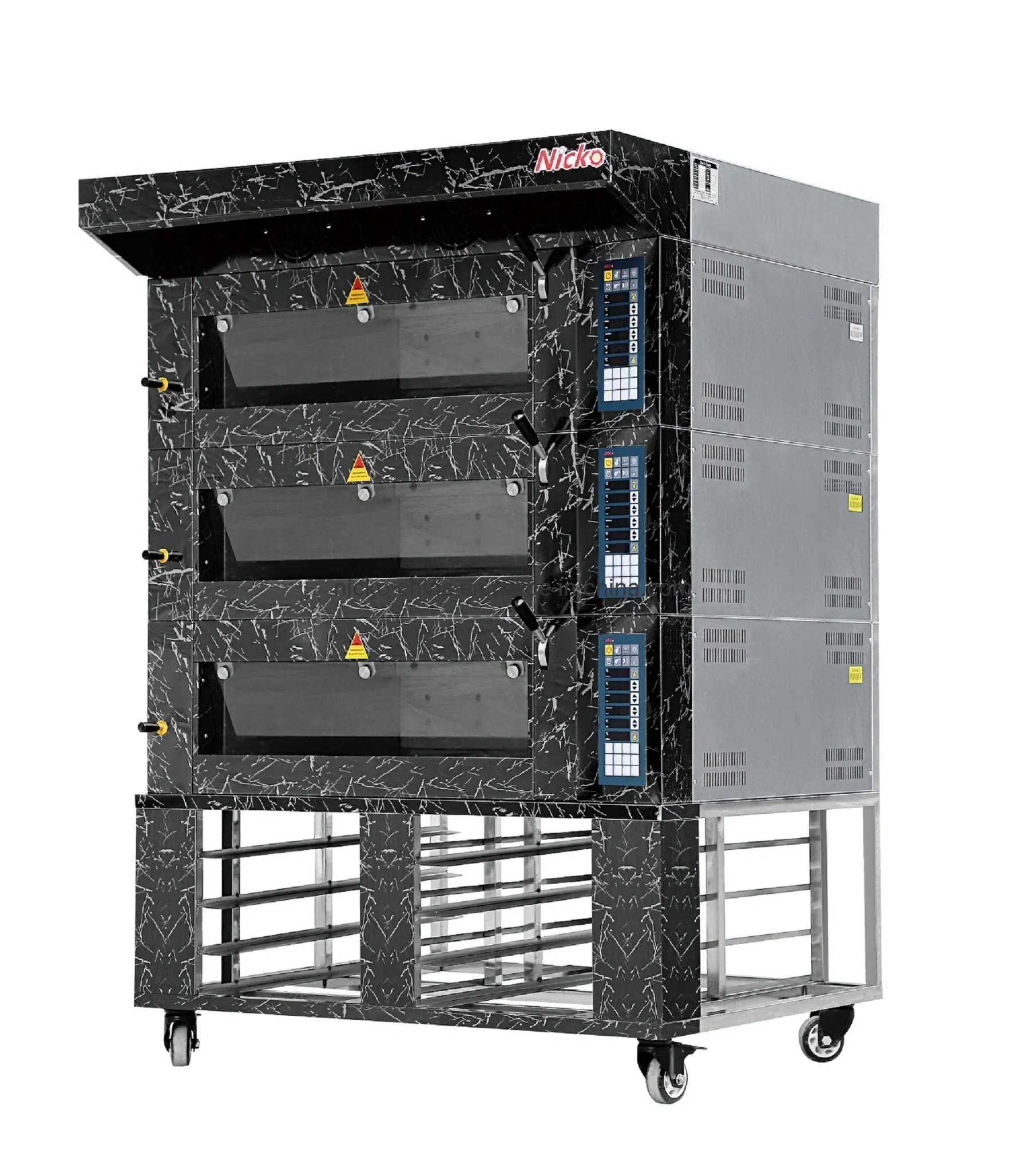 Food Machinery Kitchen Set Convection Oven 3 Decks Commercial Oven