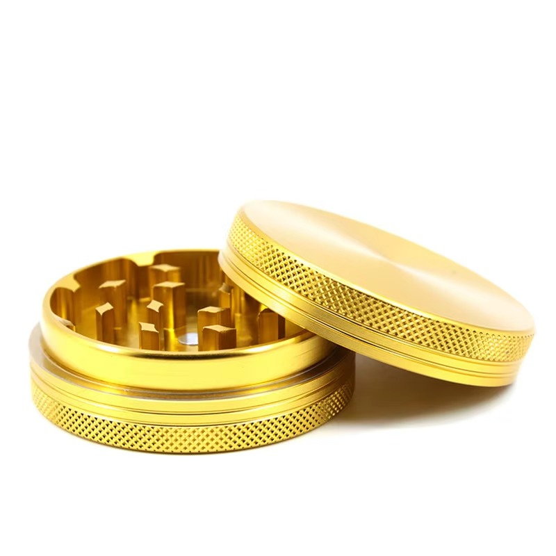 Ручная металлическая мельница для табака и специй