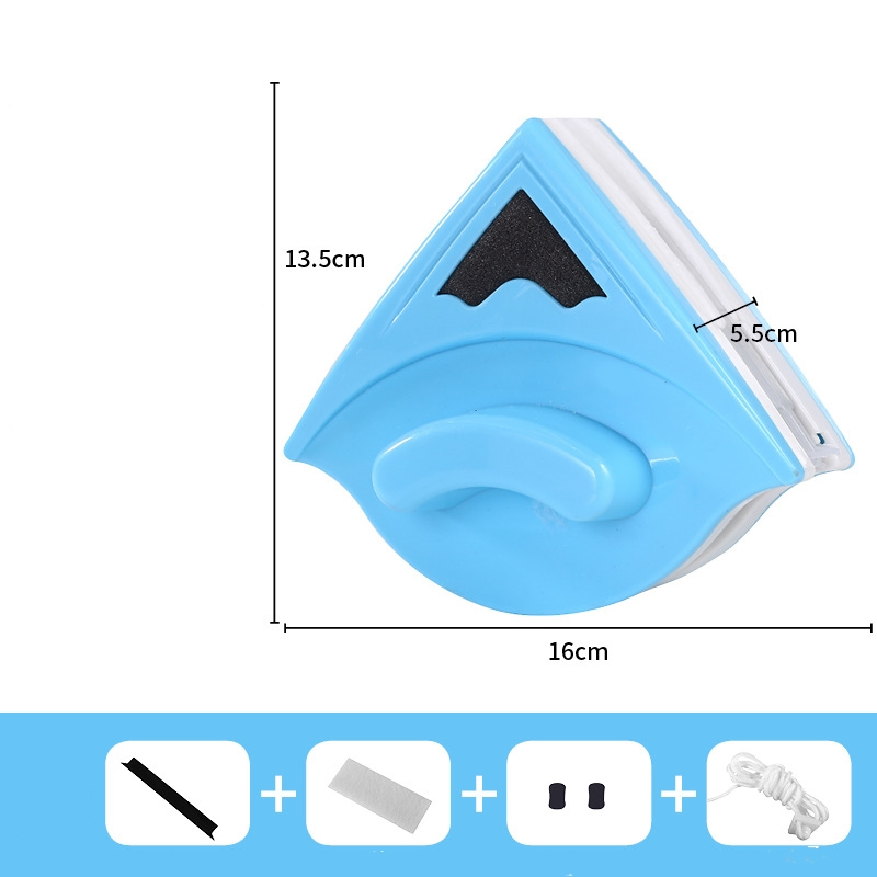 Магнитный скребок для окон с двойной очисткой