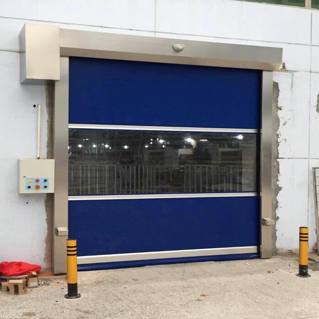 PVC High Speed Industrial Roller Shutter Door (HF-404)