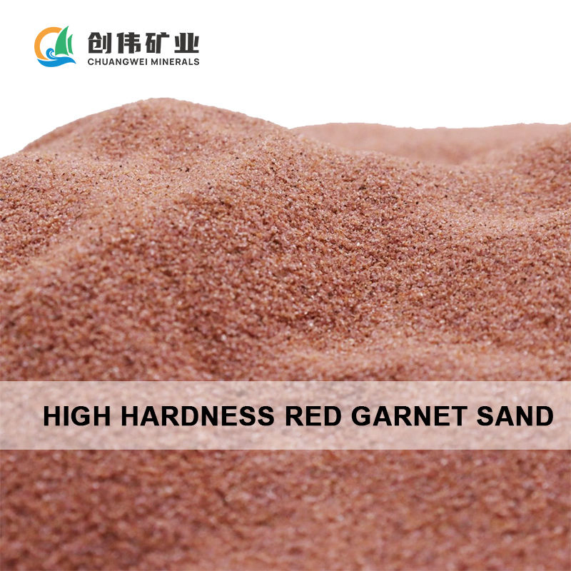Premium Sino Natural Garnet Sand 80 Mesh for Waterjet Cutting Sand