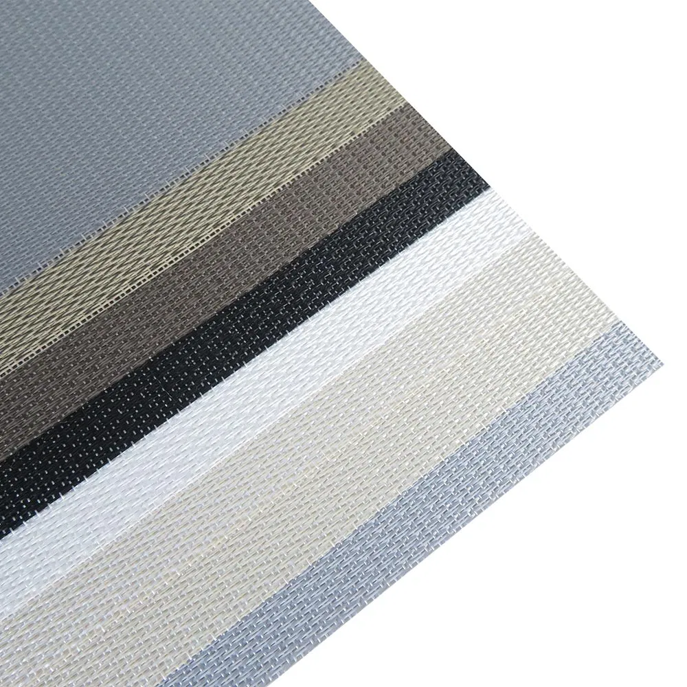 Factory Colorfast Fireproofing Waterproof Blackout Colorfast Zebra Roller Blind Fabric