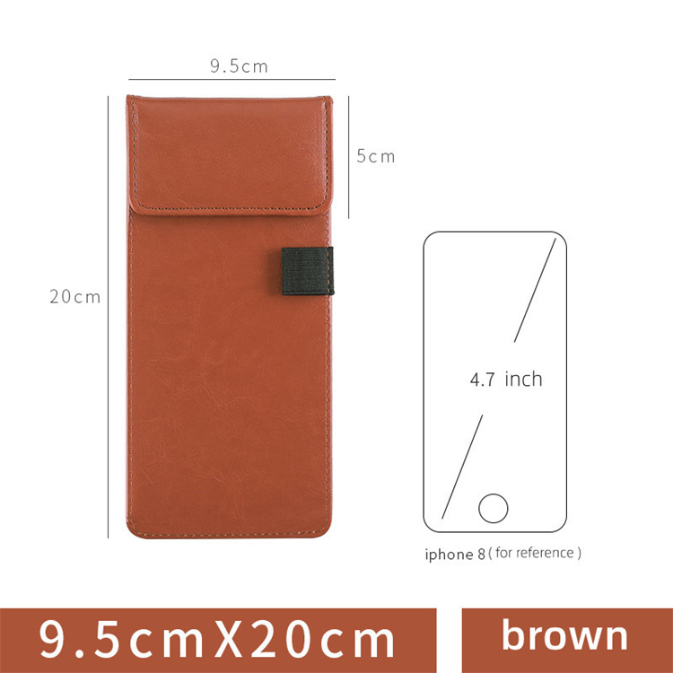 Magnetic PU Leather Office Clipboard Restaurant Hotel Menu Folder Bill Folder