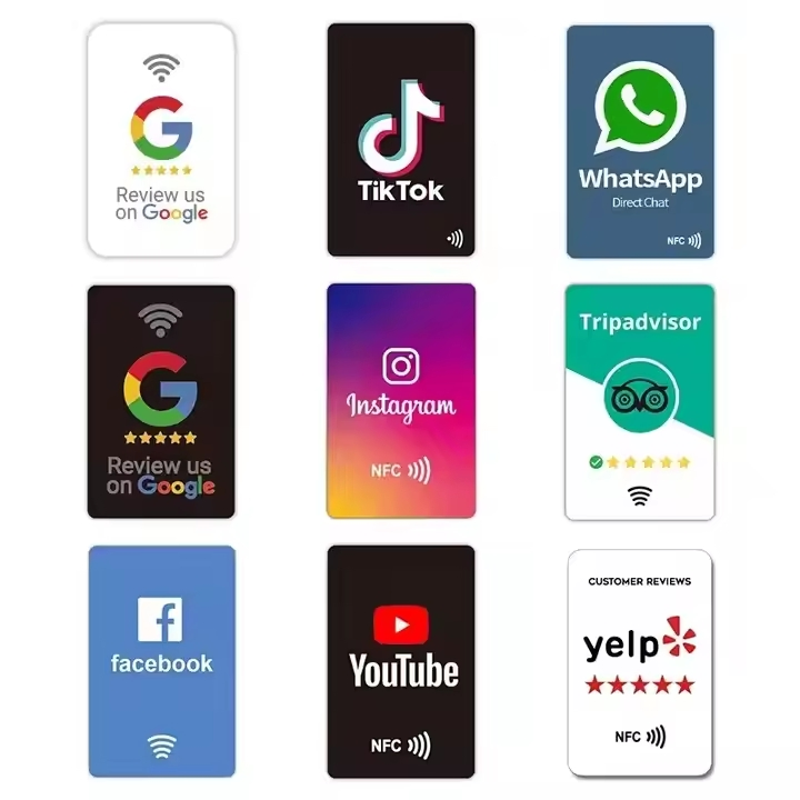 Qr Code Support Card with NFC for Instant Digital Engagement