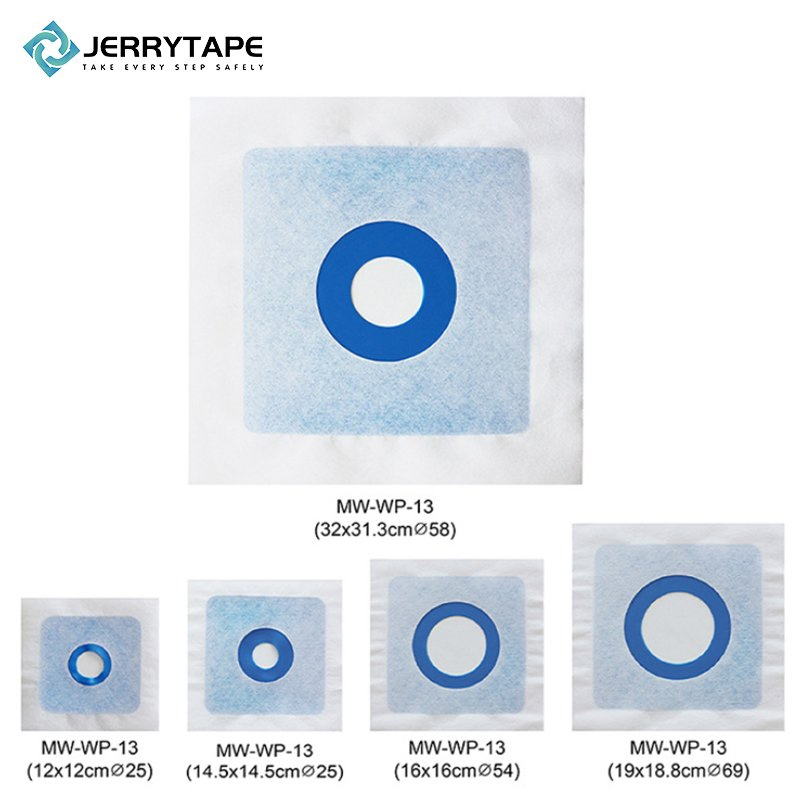 Pipe Root Cover Waterproof Flexible Cloth Tape, Toilet Pipe Sealing TPE Band