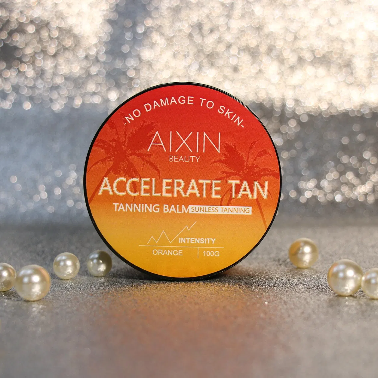 Beauty Skin Care Product Orange Intensive Tanning Gel Accelerator Tanning Lotion