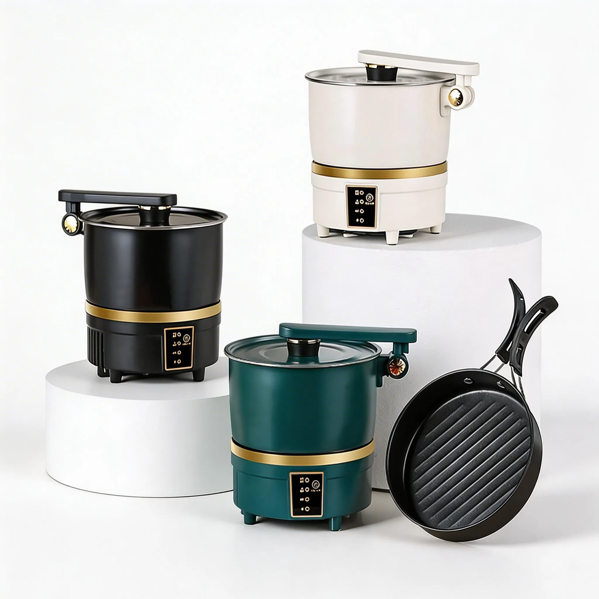 All-in-One Electric Cooking Pot Multi-Function Electric Cooker with Frying, Stewing, Boiling & Hot Pot Features, Non-Stick, Energy-Saving