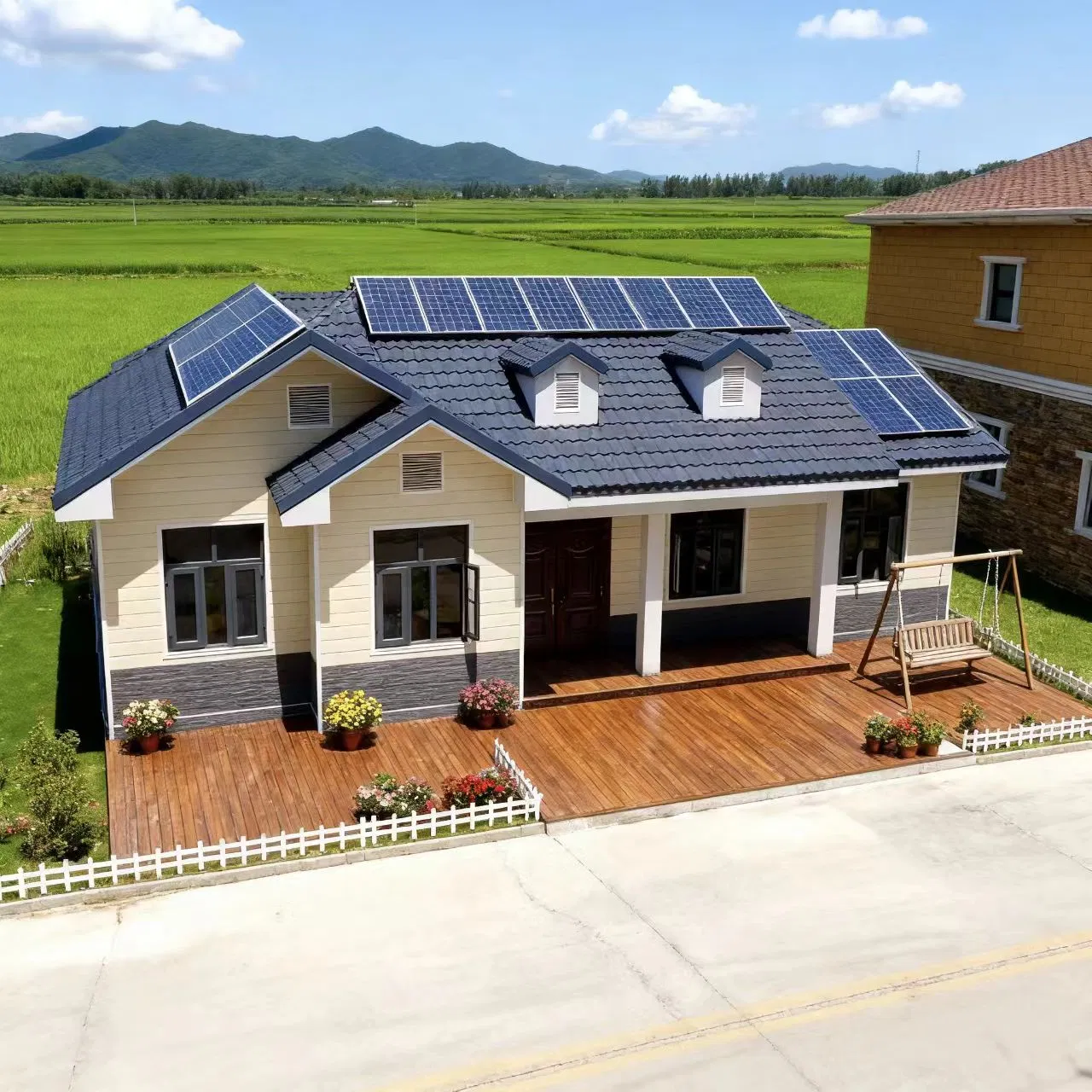 Quick Install Modular Spacious Prefab Villa House with Customizable Layout