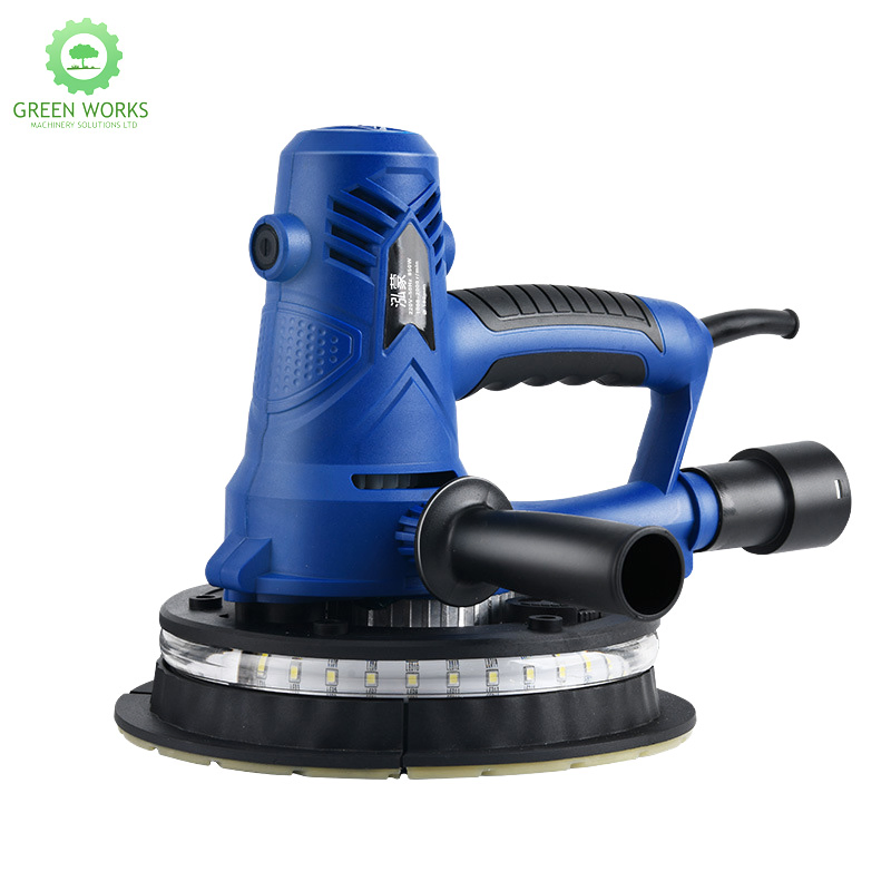 Electric Power Corded Random Orbital Sander with Dust Bag for Woodworking Wall Metal Hand Hold Orbit Sander