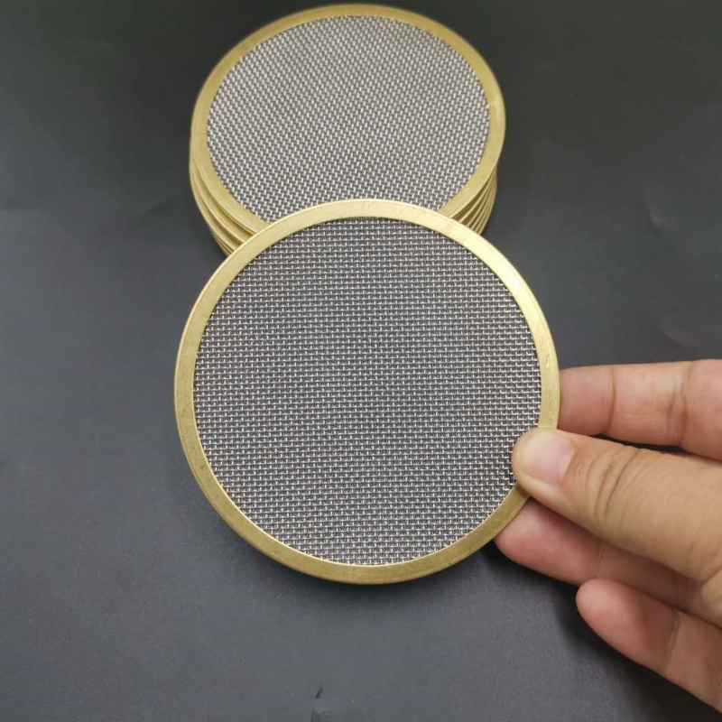 Custom Stainless Steel Wire Filter Mesh Copper Disc Filter Element/Air Filter Sceen Filter Media Filter Plate