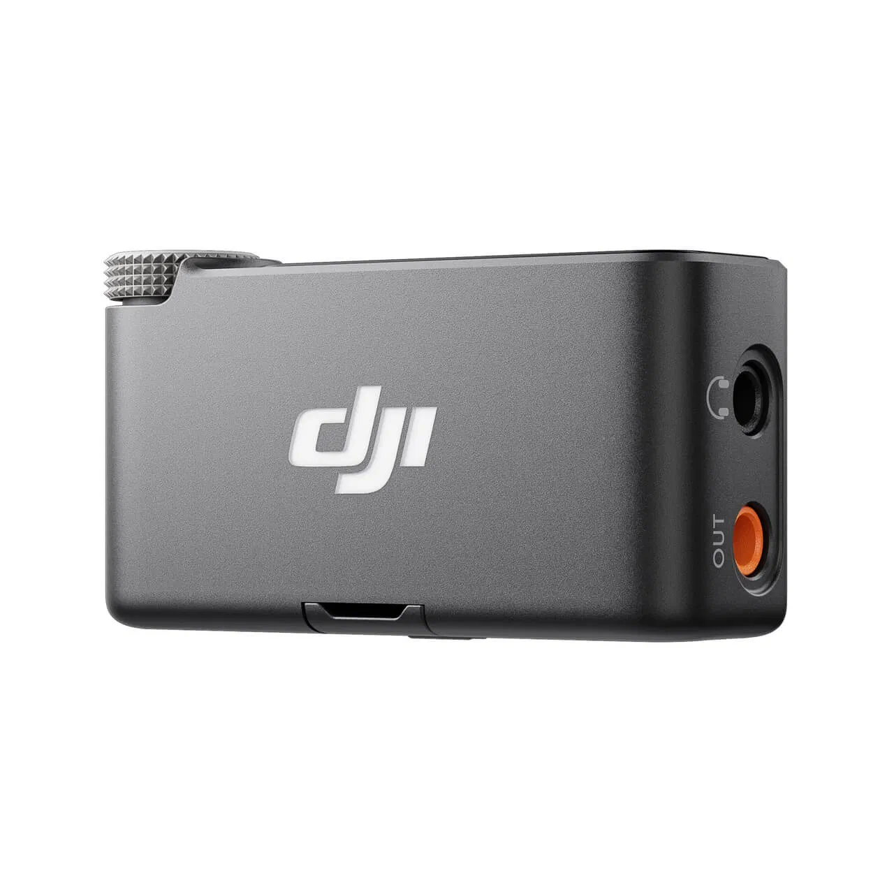 DJ Mic 2 (1 TX + 1 RX) 2.4G Wireless Condenser Lavalier Lapel Microphone with Type-C Connector and Noise Cancelling