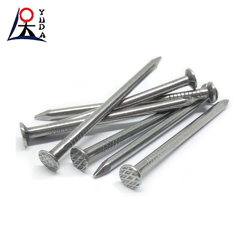 Galvanized Pure Iron Wire Nails Round Head Building Nails