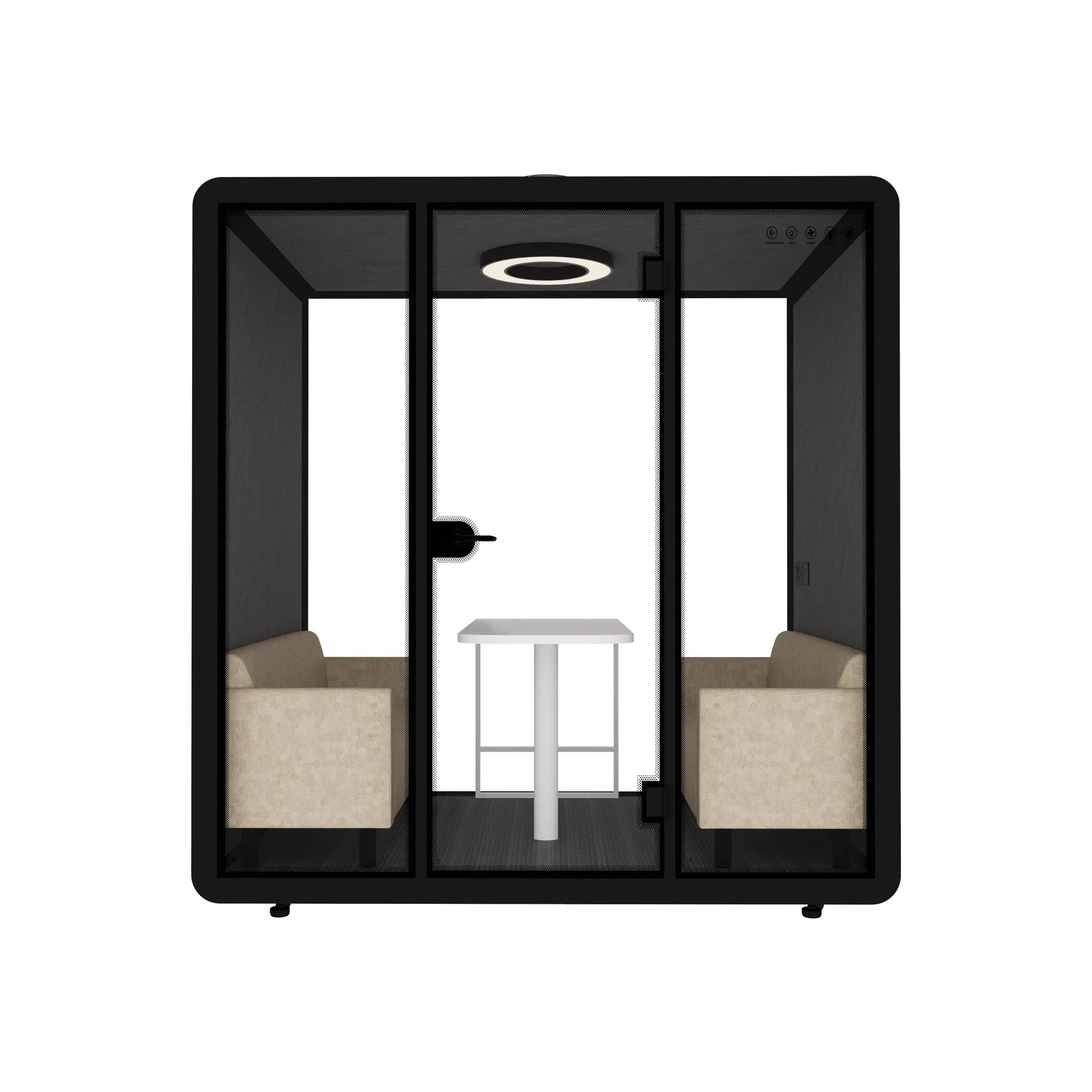 Premium Soundproof Office Booth with Aluminum Alloy for Private Business Video Calls
