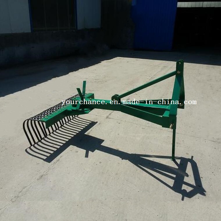 America Hot Selling Lr-4 1.2m Width Stick Rake Land Rake Hay Rake for 25-30HP Small Garden Tractor