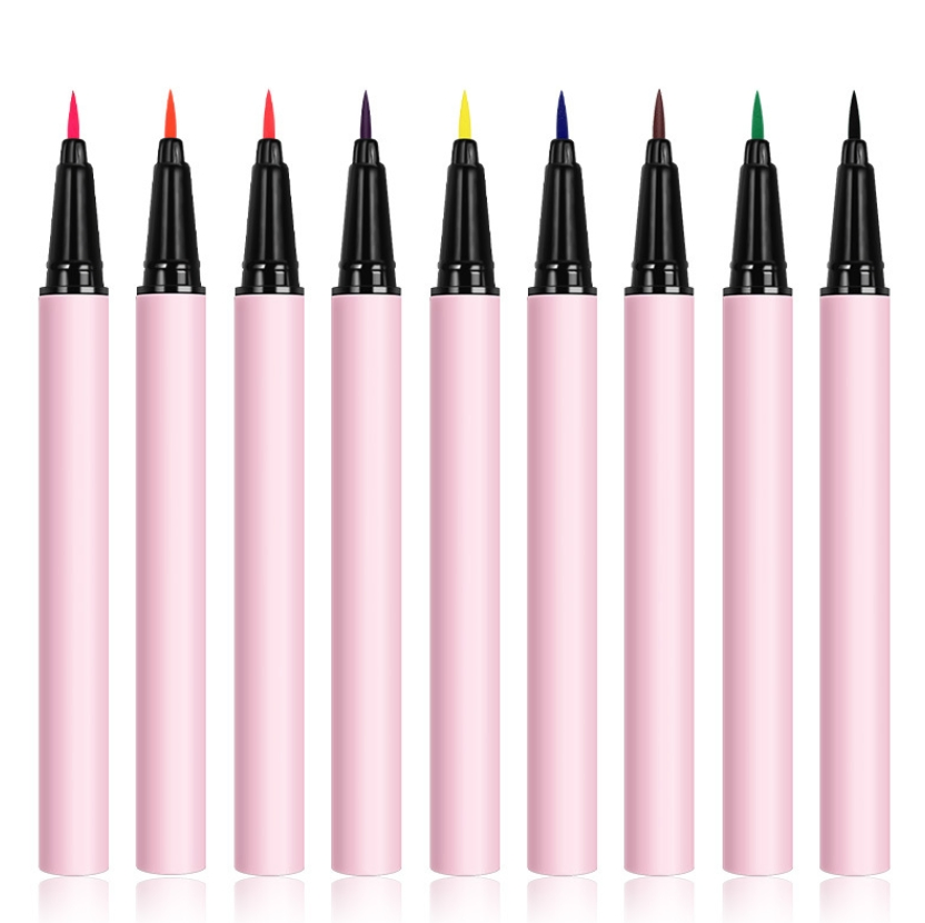 Liquid Eyeliner Pen Long Wearing Matte Black Eyeliner Waterproof Eye Liner Pencil