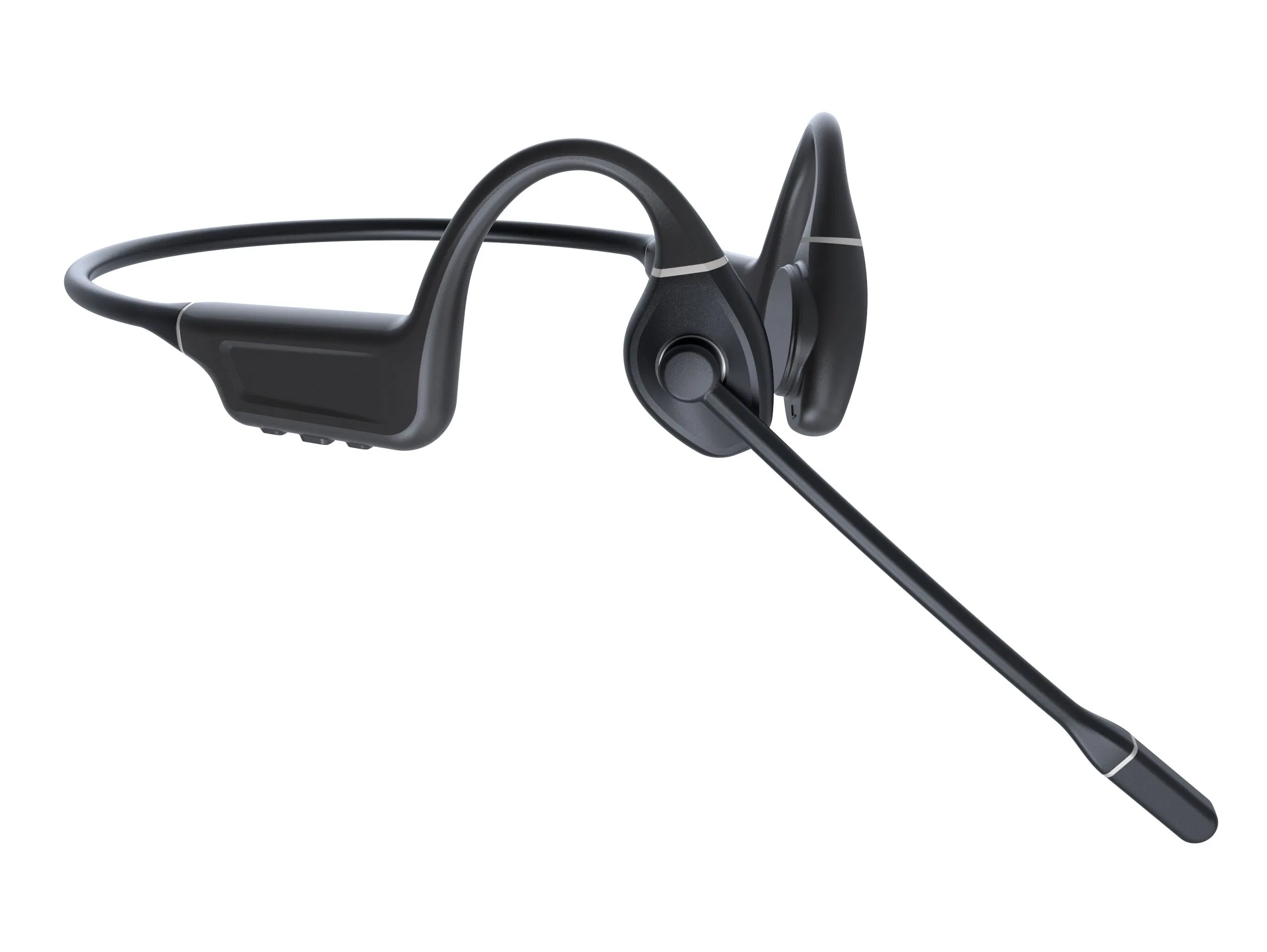 Es-960 Bone Conduction Headphones Open Ear Bluetooth Headsets Sports Earphones with Boom Mic Ipx5 Sweatproof Earbuds for Hiking, Cycling, Gym