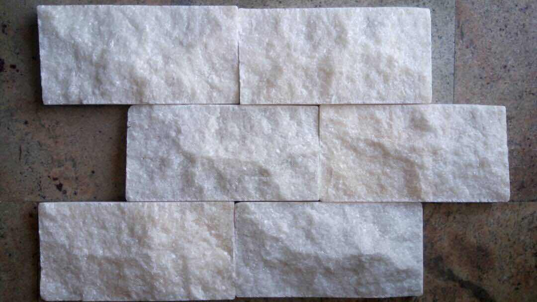 Dark Grey G654/G604/G623 Granite Mushroom Stone for Outside Wall Cladding