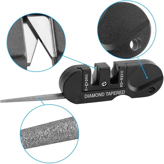 Knife Sharpener, Pocket Knife Sharpener, Pocket Tools Wbb10144