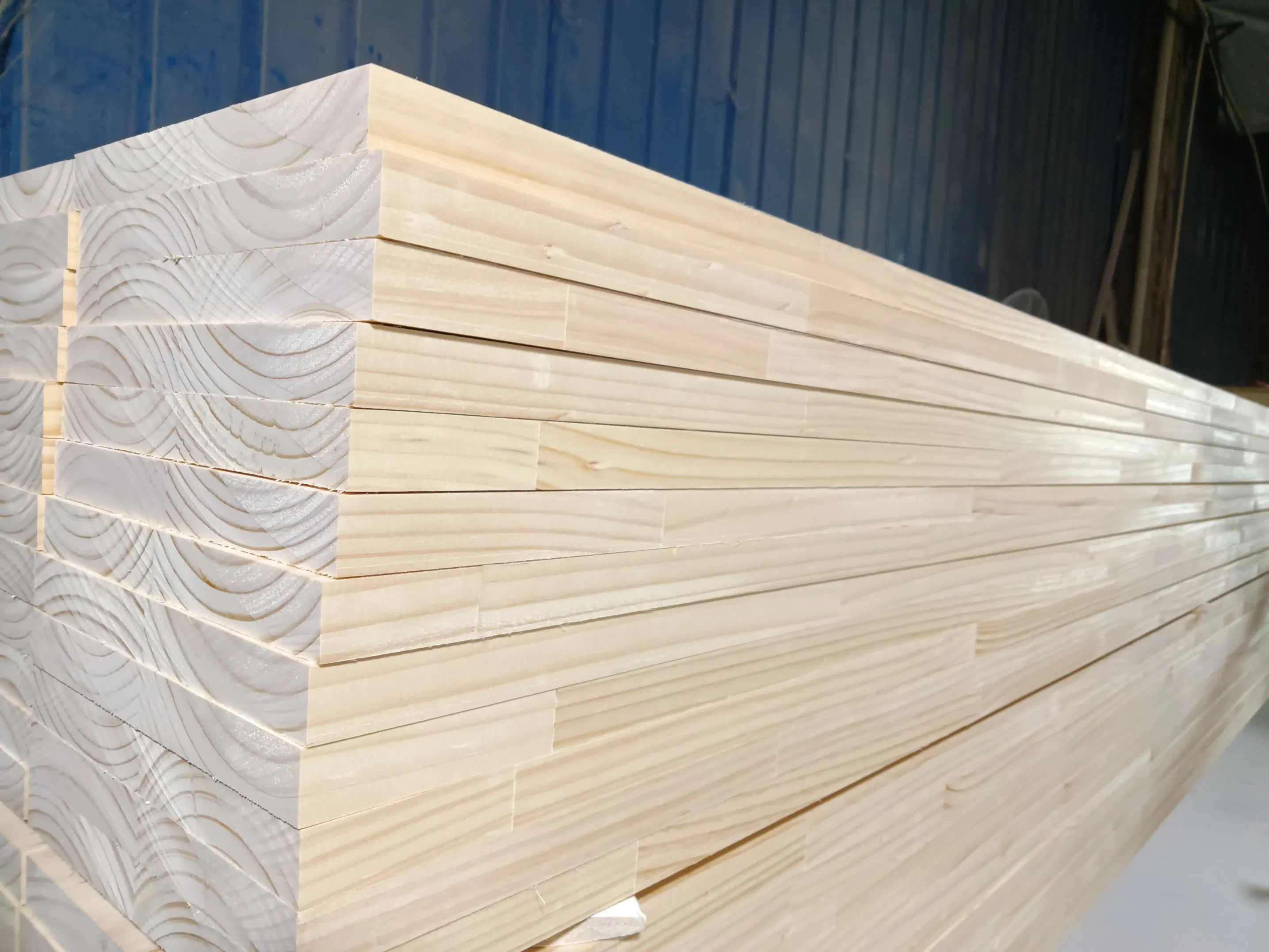 Pine Wood Finger Joint Board/ Panel Export to Korea and Japan Building