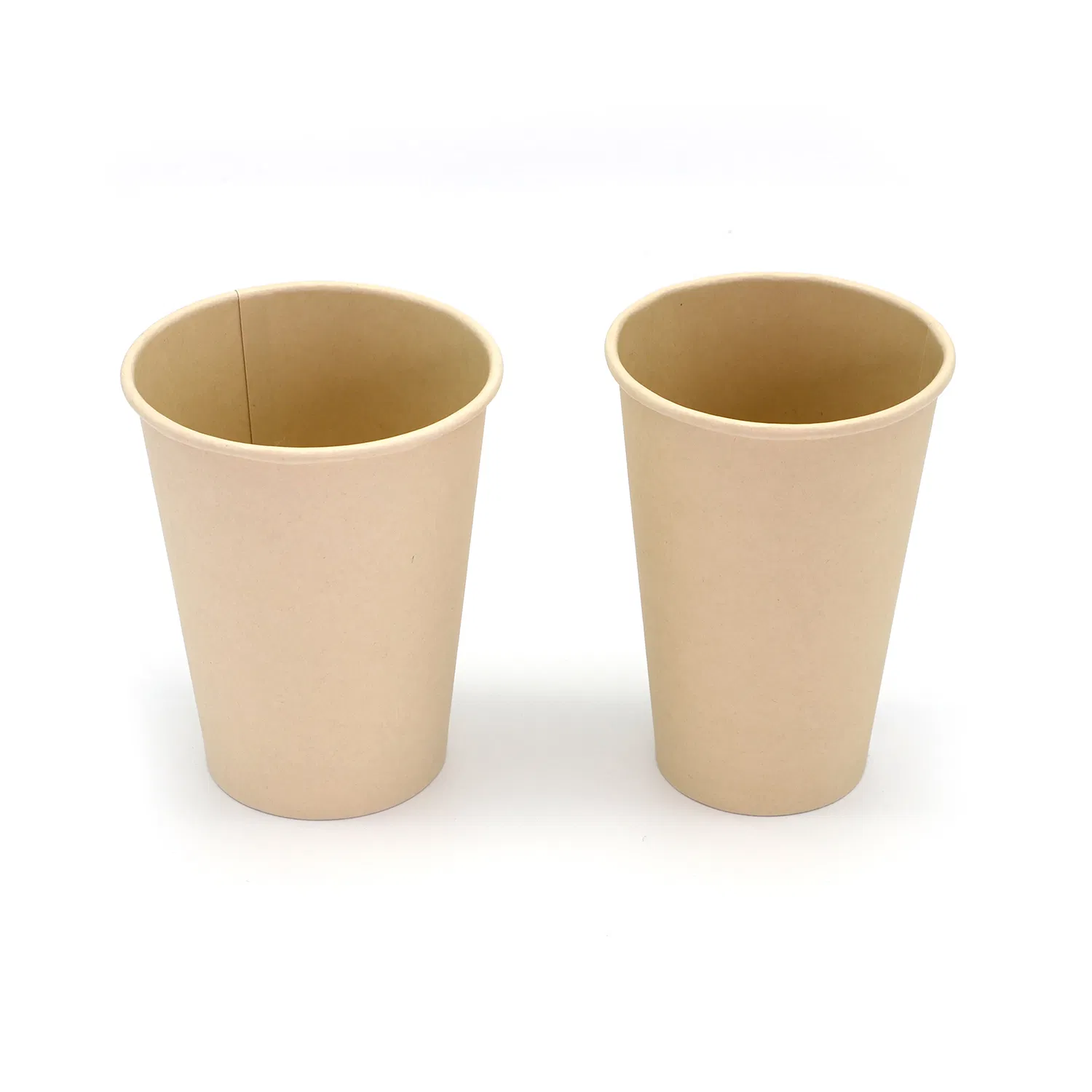 Eco-Friendly Disposable Kraft Paper/Bamboo Pulp Paper Cup for Drinking Like Coffee or Juice